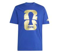T-shirt adidas World Cup 26 Official Emblem Bleu M