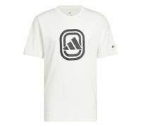 Adidas X Overtime Graphic Short Sleeve T-shirt Blanc M / Regular Homme
