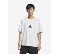 T-shirt adidas Z.N.E. Loose-Fit manches courtes blanc noir - XL