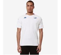 Kappa - T-Shirt Adowi BWT Alpine F1 Team 2024 pour Homme - Blanc - Taille S
