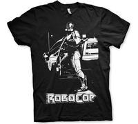 T-Shirt affiche Robocop - Moyen - Noir