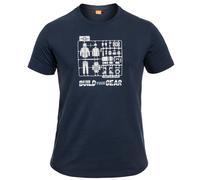 T-Shirt Ageron "Build Your Gear" Pentagon - Midnight Blue S