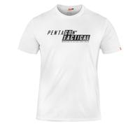 T-Shirt Ageron "Go Tactical" Pentagon - White M