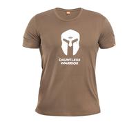 Pentagon Ageron T-Shirt Casque Spartan Militaire Tactique Armée Haut Coyote