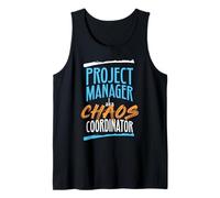 T-Shirt Agile drôle de Chef de Projet aka Chaos Coordinator Débardeur