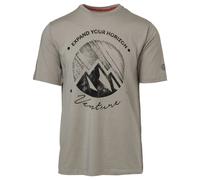 Agu Casual Performer Venture Short Sleeve T-shirt Beige S Homme