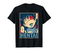 T-shirt Ahegao anime et manga - Style poster T-Shirt