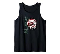 T-shirt Aikido Arts Martiaux Japon Dragon Symbole Graphique Cadeau Graphique Débardeur