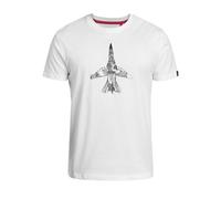 Alpha Industries Air Force Sketch Short Sleeve T-shirt Blanc 2XL Homme