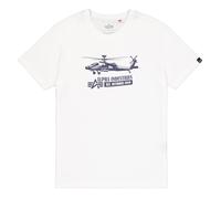 Alpha Industries T-shirt Airborn Ops manches courtes Blanc L pour homme