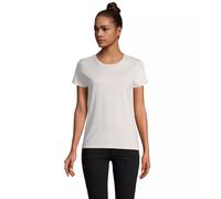 T-shirt ajusté en jersey femme Sol's Pioneer Blanc M