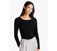 T-Shirt Ajusté Et Côtelé À Manches Longues Slim 5x2 Rib O-Nk Ls/Black - L