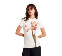 T-Shirt ajusté imprimé MEELIEE, Rose Chair, S