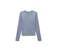 T-shirt ajustÃ© manches longues femme Girlfriend Collective Meteor ReSet Bleu L