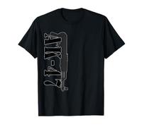 T-shirt AK-47 Gun American Pride T-Shirt
