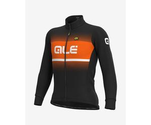 T-shirt Alé Blend manche longue noir orange fluo - S