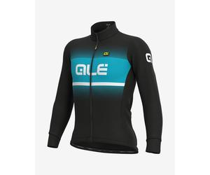 T-shirt Alé Blend manche longue noir turquoise - XS