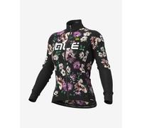 T-shirt Alé Fiori manche longue noir femme - XS