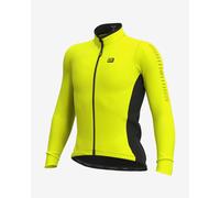 Ale Solid Fondo Long Sleeve Jersey Jaune M Homme Fluo Yellow