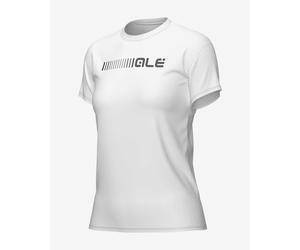 T-shirt Alé manche courte blanc pur femme - XXL