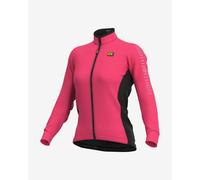 T-shirt Alé Solid Fondo manche longue rose fluo femme - L