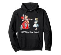 T-Shirt Alice and The Queen of Hearts Off with Her Head Sweat à Capuche