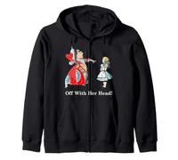 T-Shirt Alice and The Queen of Hearts Off with Her Head Sweat à Capuche