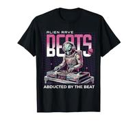 T-Shirt Alien Rave Enducted by The Beat DJ T-Shirt