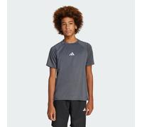 adidas Jungen Goto PZ T-Shirt, Black/Grey Three/Reflective Silver, 15-16 Years