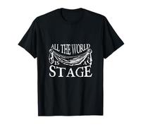 T-shirt All The World Is A Stage Shakespeare Apparel T-Shirt