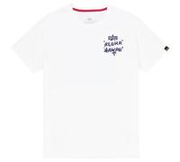 T-shirt Aloha Back Print Alpha Industries - White XXL