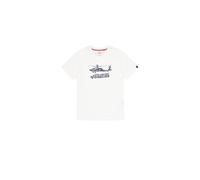 Alpha Industries T-shirt Airborn Ops manches courtes Blanc L pour homme