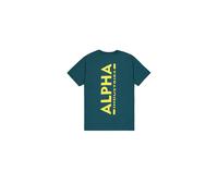 T-shirt Alpha Industries Backprint Vert XL