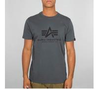 T-shirt - Alpha Industries - Basic - Anthracite/noir - 5XL - 100% Coton M