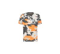 T-shirt Alpha Industries Basic Camo PP Orange M