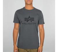 Alpha Industries Basic Short Sleeve T-shirt Gris 2XL Homme