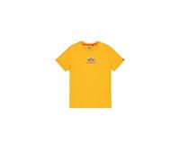 Alpha Industries Basic Mid Logo T-Shirt pour homme Taille XL - Jaune