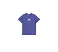 T-shirt Alpha Industries Basic Mid Logo Violet 3XL
