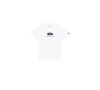 Alpha Industries Basic Rubber Short Sleeve T-shirt Blanc L Homme
