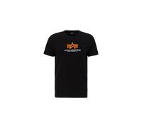 T-shirt Alpha Industries Basic Rubber Noir L