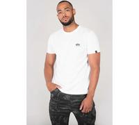T-shirt Alpha Industries Basic Small Logo Blanc 3XL
