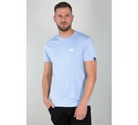 T-shirt Alpha Industries Basic Small Logo Bleu S