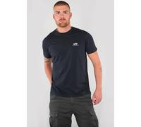Alpha Industries Basic Small Logo Short Sleeve T-shirt Bleu XL Homme
