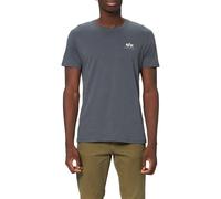 T-shirt Alpha Industries Basic Small Logo Gris M