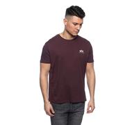 T-shirt Alpha Industries Basic Small Logo Marron M