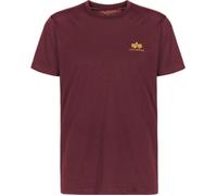 Alpha Industries Basic Small Logo Short Sleeve T-shirt Rouge L Homme
