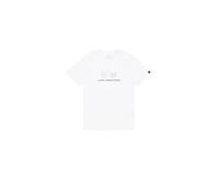 Alpha Industries Basic Mid Logo TPU T-Shirt pour homme Taille 3XL - Blanc