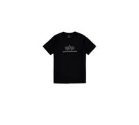 Alpha Industries Basic Mid Logo TPU T-Shirt pour homme Taille XS - Noir