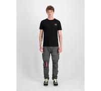 T-shirt Alpha Industries Camo Logo Puff Print BP Noir S