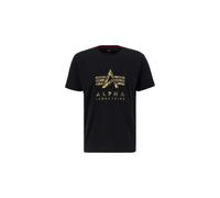 Alpha Industries Camo Tpu T Short Sleeve T-shirt Noir L Homme